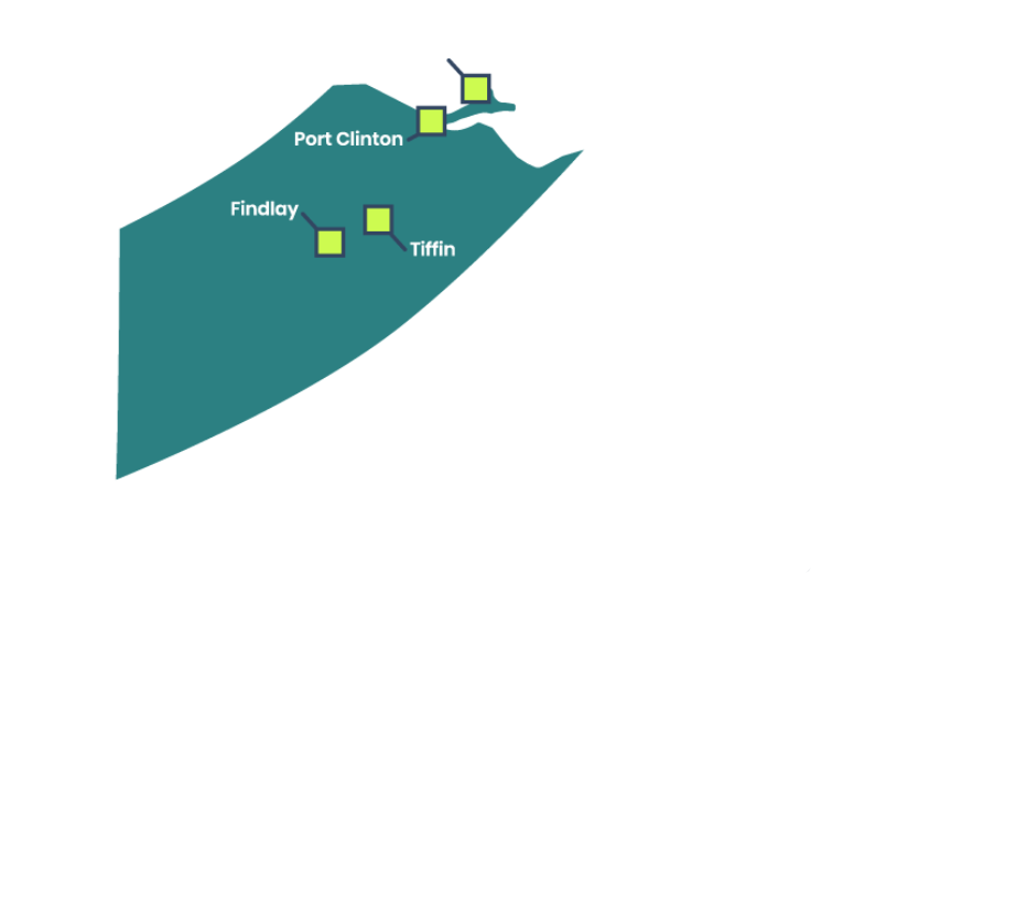 Counties served by Scott Homan